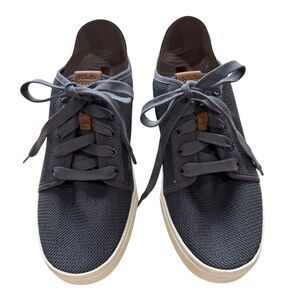 OLUKAI Pehuea Li Gray  Lace Up Casual Sneakers W10 EU40 NEW